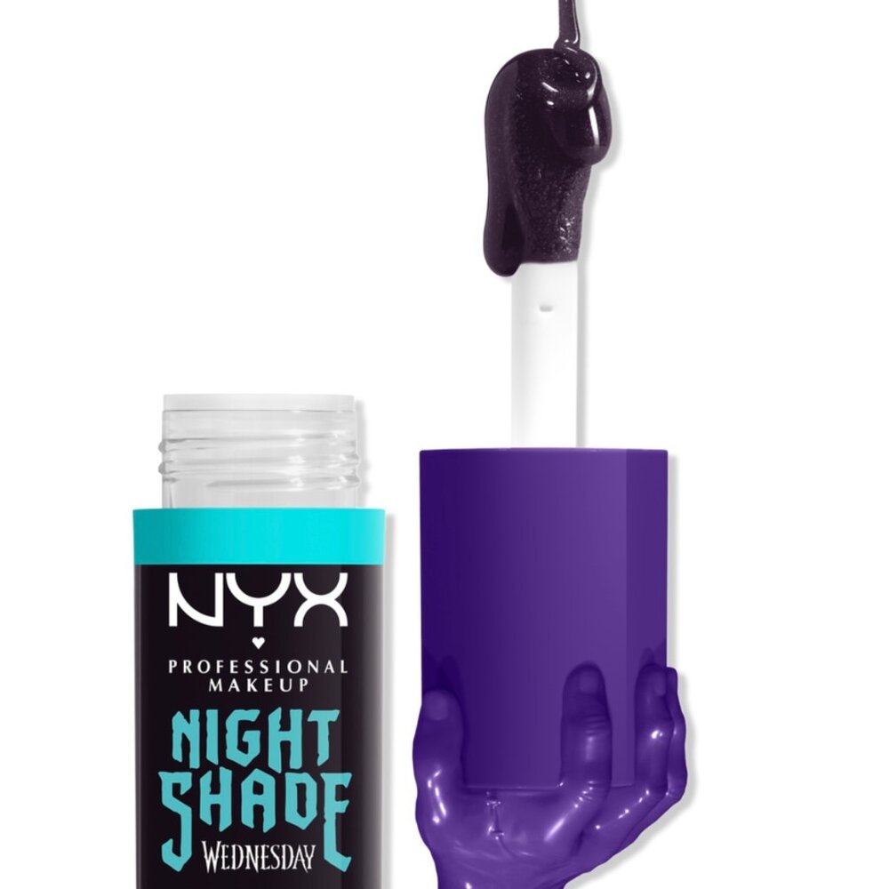 3 Piece Set - NYX Cosmetics Limited Edition Wednesday Color Adjusting Lip Oil - Picture 2 of 7